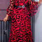 Amara African Lace Maxi Dress