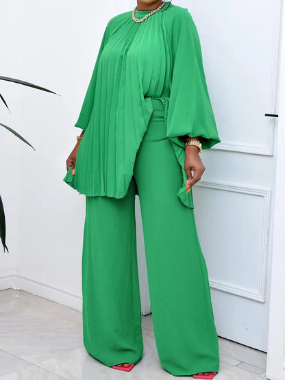 Natundra Two Pieces Pants Suit