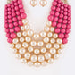 Multi-Colored Pearls Necklace Set