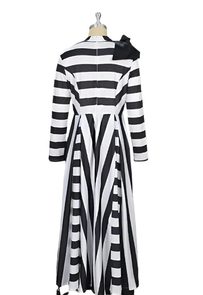 Tigenta Striped Midi Dress