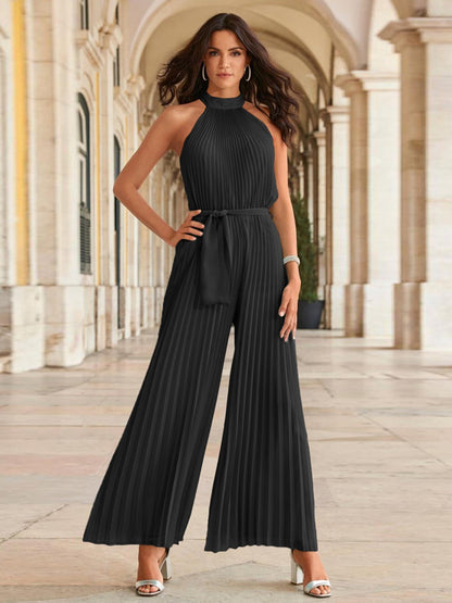 Jasmine Pleated Jumpsuit