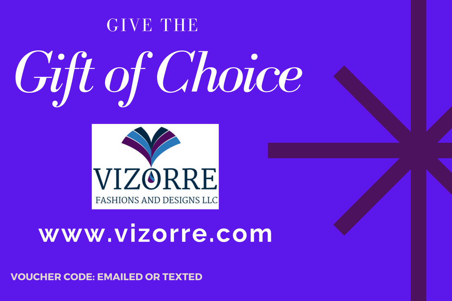 VIZORRE GIFT CARD