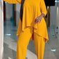 Victoria Hi-lo Two Piece  Pants Sets